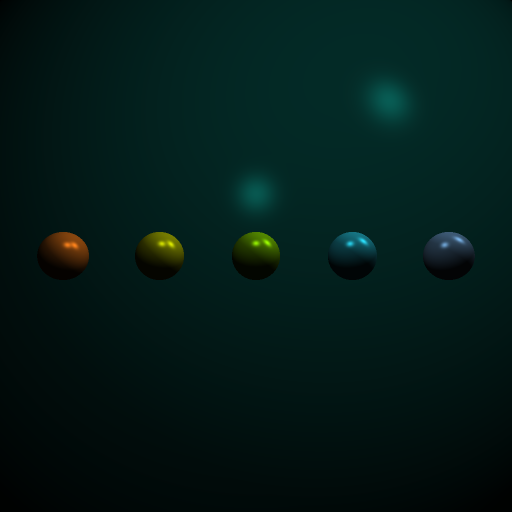 Fully Raytraced Spheres