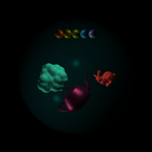 Super-sampled spheres and meshes before optimization - HW3